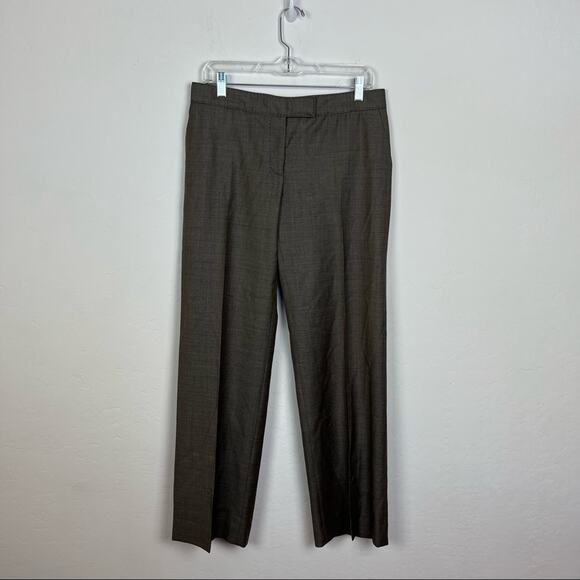 Stella McCartney Brown Wool Dress Pants - Picture 1 of 10